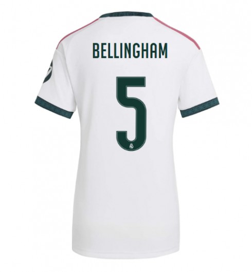 Real Madrid Jude Bellingham #5 Hjemmedrakt Dame 2026-27 Korte ermer Real Madrid Jude Bellingham #5 Hjemmedrakt Dame 2026-27 Korte ermer